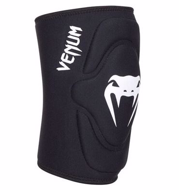 VENUM KONTACT LYCRA/GEL KNEE PADS -black/white